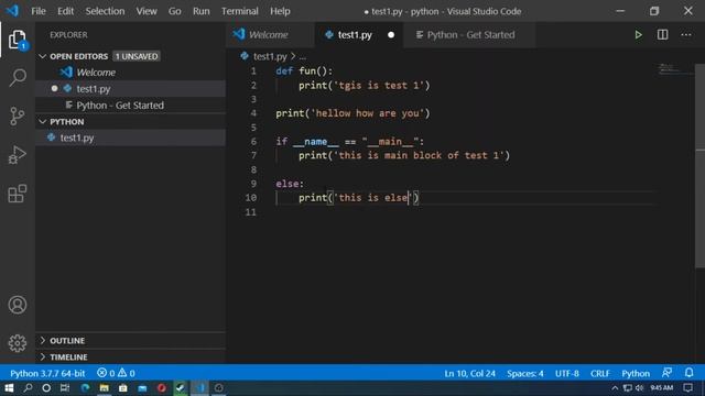 python name == main concept || if __name__ == __main__ in python || python main block смотреть онлайн