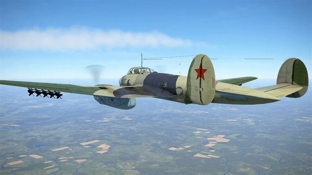 Пе-2 35-й серии. Пикирующий бомбардировщик ( ВВС РККА ). Ч-2. Сим. «IL-2 Sturmovik Great Battles». смотреть онлайн