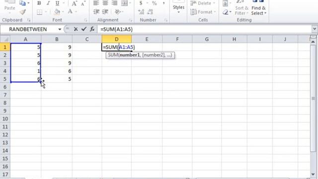 Excel 2010 Tutorial Editing a Range Microsoft Training Lesson 4.6 смотреть онлайн
