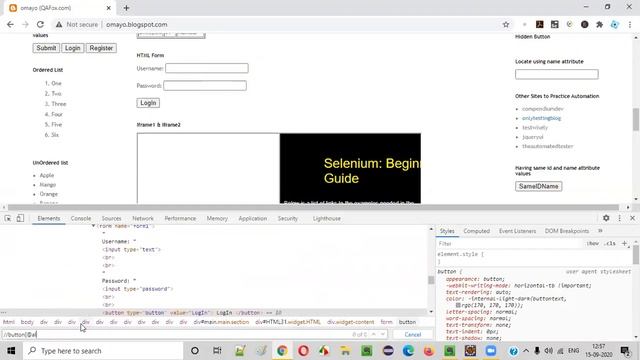 xpath() Command - Selenium WebDriver смотреть онлайн