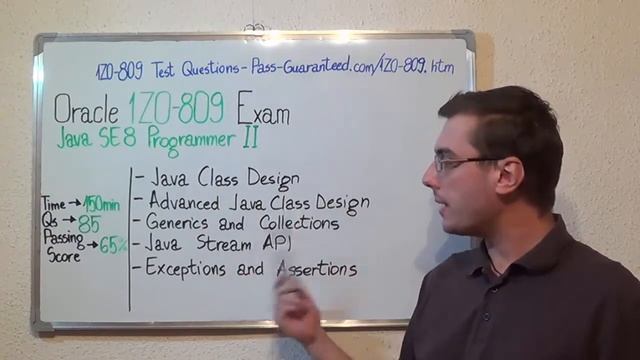 1Z0-809 - Java Exam SE 8 Test Programmer II Questions смотреть онлайн