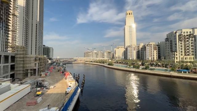 Район Dubai Creek Harbour. Новый центр Дубая. Одна из самых перспективных локаций смотреть онлайн