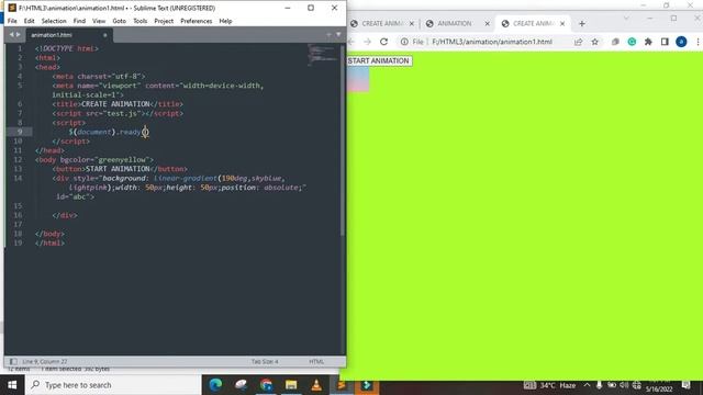 LEARN AND EARN WITH ME TO USE JAVA SCRIPT ANIMATION TAG CREATING WITH ONE CLICK CHANGE FULL TUTORIA смотреть онлайн