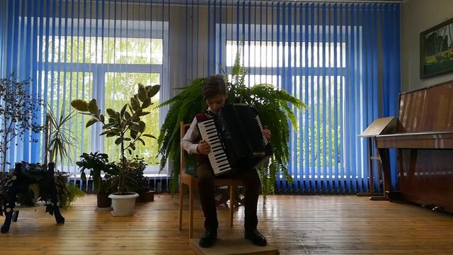 Силич Артём 11 лет Л Архипова Полифония, А Матовицкая Полька Ветерок смотреть онлайн