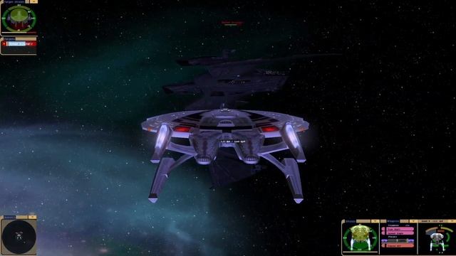 Super Sovereign VS Reman Scimitar | Star Trek Ship Battle | Bridge Commander | смотреть онлайн