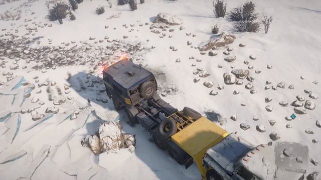Дорога в гараж Ford F 750 (финальная серия). Кольский, Ковдозеро. SnowRunner. смотреть онлайн