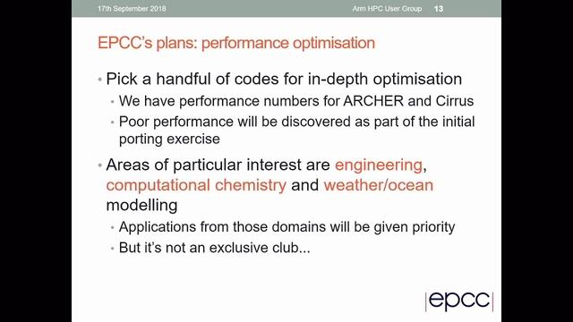 Workshop: Arm HPC User Group hosted by GoingArm (Part 2) смотреть онлайн