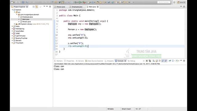 Java Cơ Bản 47 Đa hình trong Java смотреть онлайн