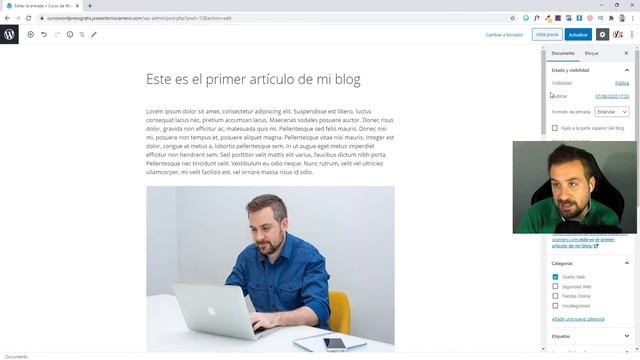 Cómo SUBIR IMÁGENES en Wordpress para tu web ?️ Conoce la BIBLIOTECA DE MEDIOS смотреть онлайн