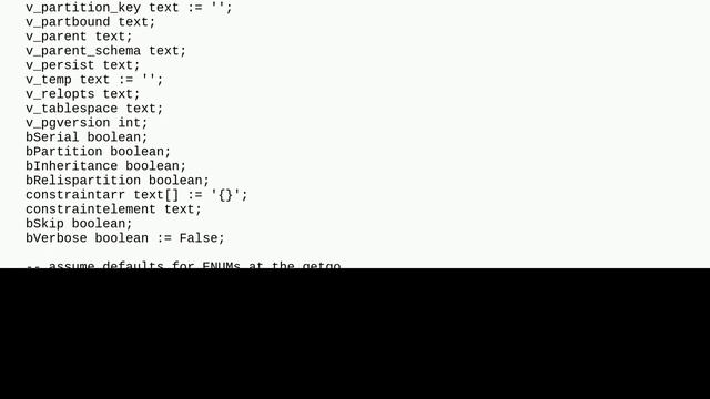 Dba: Why is NOT there "pg_get_tabledef" that is equivelant of "pg_get_indexdef" for tables in Pos.. смотреть онлайн