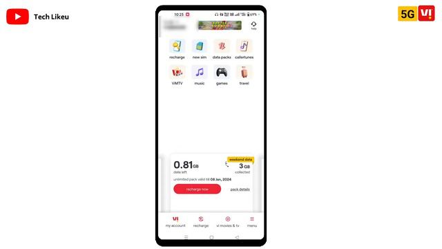 How To Claim Vi Free 1GB Data | Vi Free Data Option Missing Solution | Vi Free 1Gb Data Claim 202 смотреть онлайн
