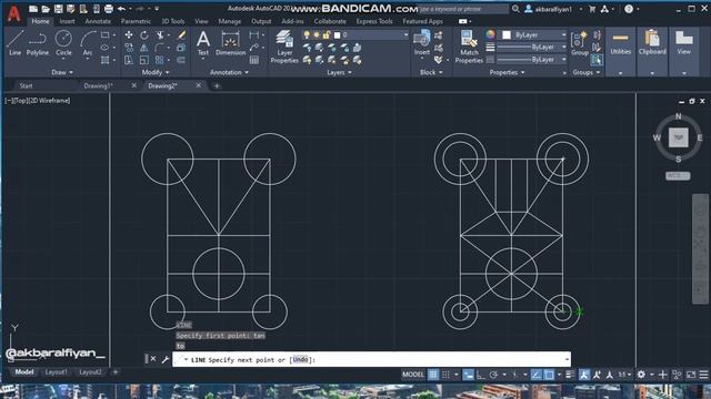 GASKET 2D AUTOCAD ENGINEERING DRAWING | AUTODESK AUTOCAD 2021 смотреть онлайн