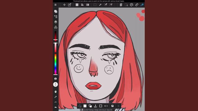 Red Haired Girl - Speedpaint смотреть онлайн