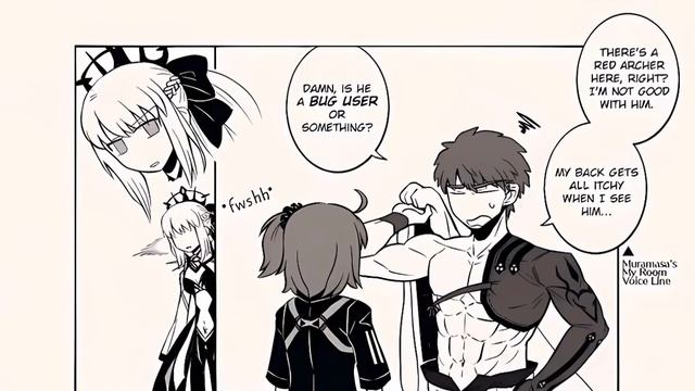 Archer Emiya's luck on Morgan смотреть онлайн