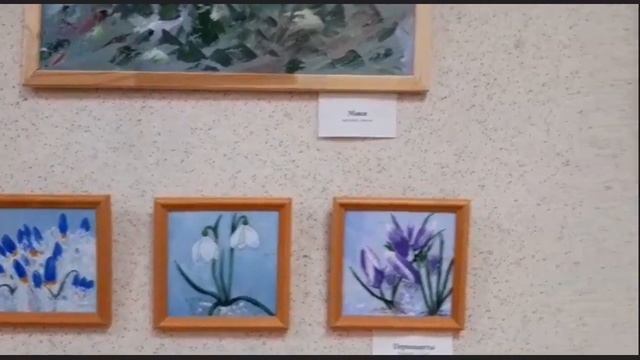 Клуб "Рисуем вместе" представляет выставку картин в культурном центре "Купина" Нахабино смотреть онлайн