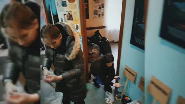 Экологическая акция «Разделяй и здравствуй!» в Волгограде. 15 декабря 2019 г. смотреть онлайн