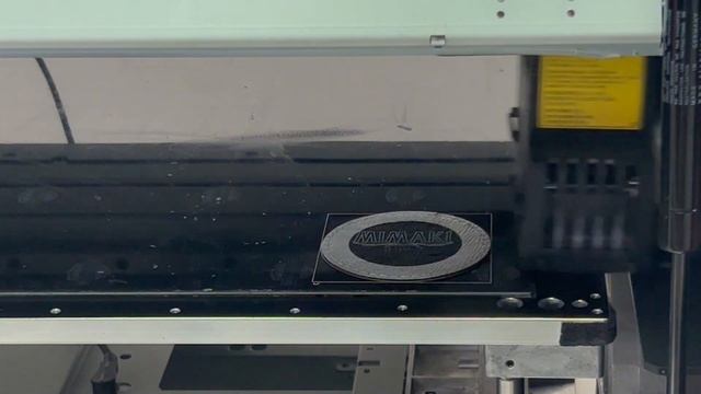 Mimaki UV Printed Hat Patch смотреть онлайн