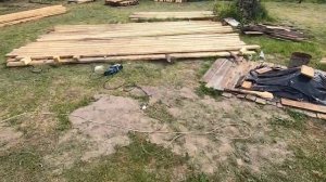 Беседка 3х4 Делаю деревянный пол