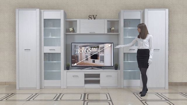 Мебель для гостиной - коллекция «Гамма-20» смотреть онлайн