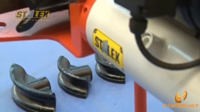 Трубогиб гидравлический электромеханический Stalex EHB-10 смотреть онлайн