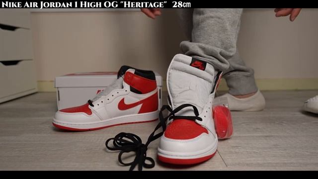 【第94弾】Nike Air Jordan 1 High OG "Heritage" スニーカー サイズ感は？ 2022#21 смотреть онлайн