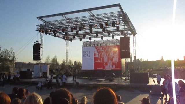 Ночь кино в парке Зарядье. Церемония открытия. смотреть онлайн