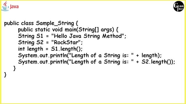 String Length Method in Java | Java tutorial for beginners смотреть онлайн