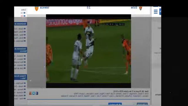 ELCHE VALENCIA 2-0 CHAVEZ