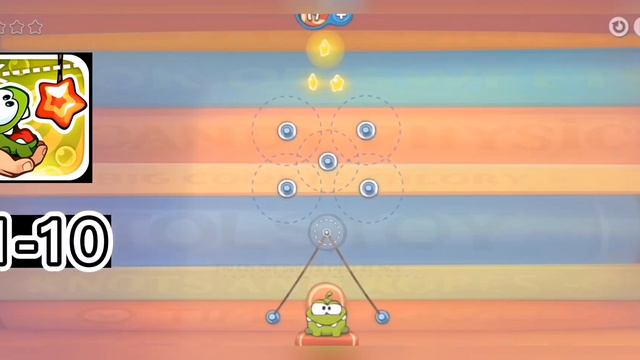 Cut The Rope Experiments : LEVEL 1-10 Gameplay