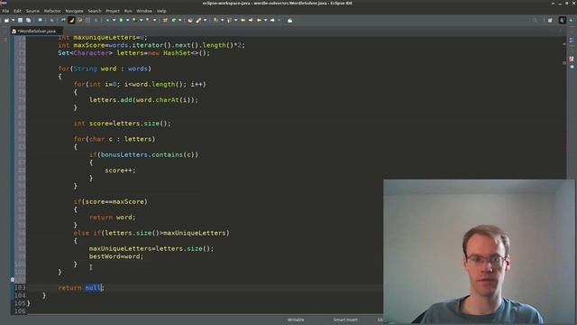 Wordle game: Solve with Java (★★☆) смотреть онлайн