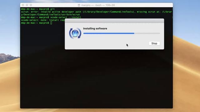 Fixing Git error MacOS Sierra/Mojave: Invalid active developer path смотреть онлайн