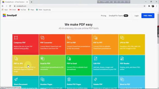 How to Convert your PDF file into PPTX,JPG or excel online free । No need any software । *Education смотреть онлайн