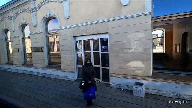 The best train in Lithuania / Train Vilnius - Klaipeda / Lithuanian railways смотреть онлайн