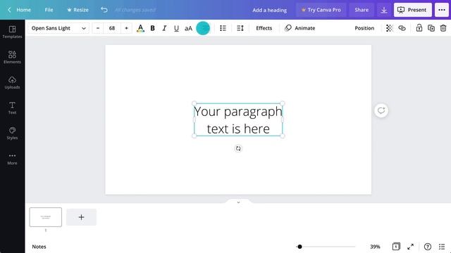 How to find fonts and format text in Canva (6/10) смотреть онлайн