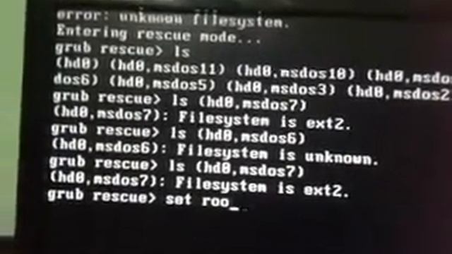 How To Fix Unknown File System Grub Rescue Mode In Ubuntu 20.04 LTS | Linux | MX-Linux | Grub Rescu