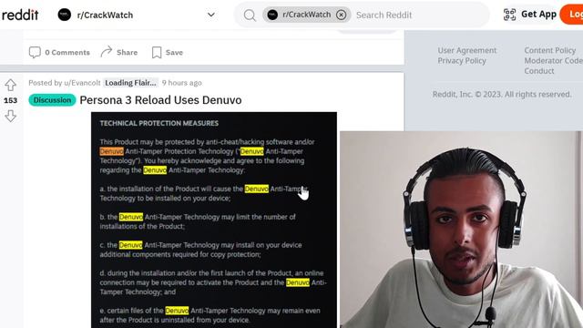 Persona 3 Reload Has Denuvo