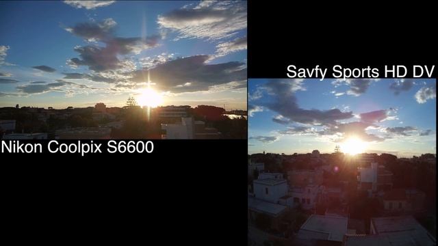 Demo Video Time Lapse Nikon Coolpix S6600 vs Savfy Sports HD DV смотреть онлайн