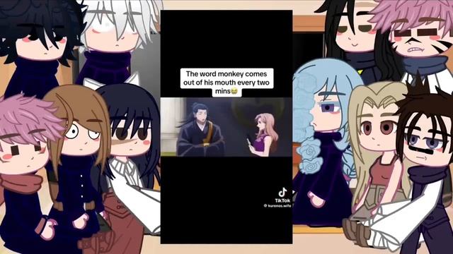 GACHA CLUB JUJUTSU KAISEN REACT SHIBUYA смотреть онлайн