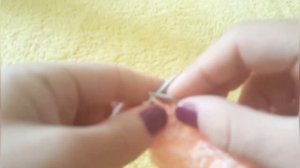 Детская повязка на голову (спицами)