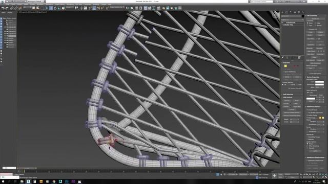 №123. Chair modeling " baxter manila " Autodesk 3ds Max смотреть онлайн