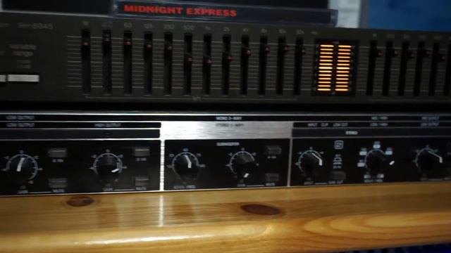 Эквалайзер Technics SH - 8045 (Japan). Chris Bennett - "Midnight Express" смотреть онлайн