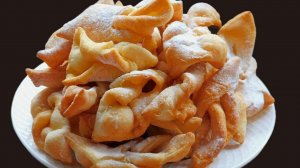 Хрустящий хворост к чаю / Простой рецепт теста для хвороста.