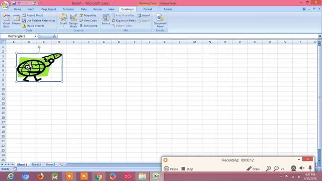 how to create moving image in vba excel - hindi tutorial смотреть онлайн