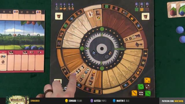 Woodcraft - 3p Teaching & Play-through by Heavy Cardboard смотреть онлайн