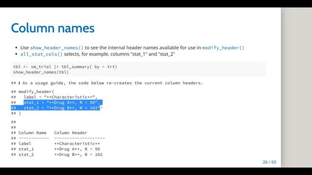 Creating Publication-Ready Summary Tables with {gtsummary} смотреть онлайн