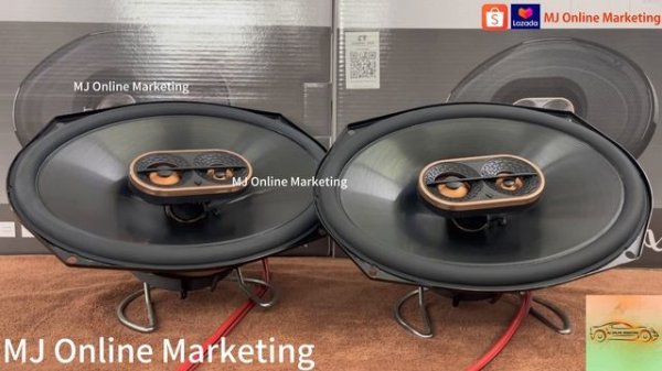 Infinity Reference Series REF-9633IX 6x9 3 Way Coaxial Speaker Sound Test Bass Boosted+Sound Clarit