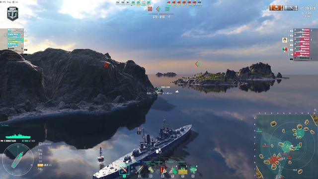 Cruiser Minotaur: Outstanding Solo Warrior in Ranked battle - World of Warships смотреть онлайн