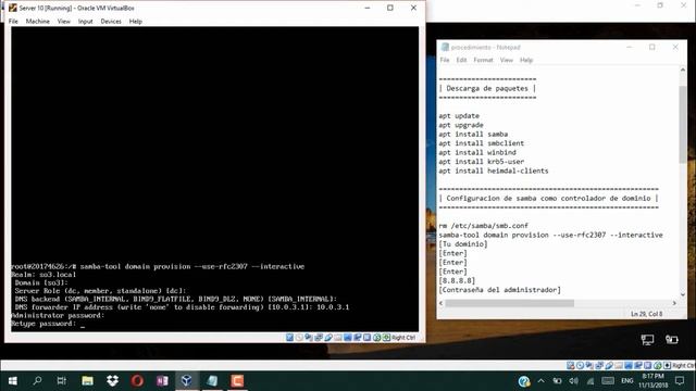 Samba como dominio en Ubuntu Server 16.04 смотреть онлайн
