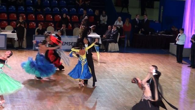 Павел и Александра. Ритм – 2016. ВС Взрослые. 1/16. Foxtrot. смотреть онлайн