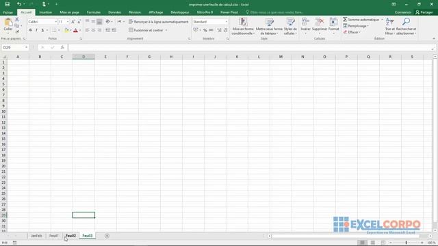[ FORMATION ]Excel : 61 - Comment imprimer une feuille de calcul dans Excel смотреть онлайн